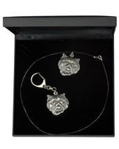NEW, Persian Cat,cat keyring and necklace in casket, DELUXE set, limited edition - £39.16 GBP