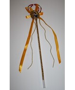 Disney Halloween Snow White 14" Princess Kids Costume Wand Plastic Yello... - $5.81