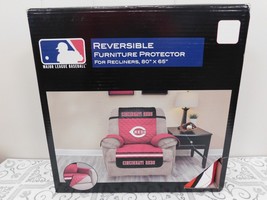 NEW Cincinnati Reds MLB Furniture Protector for Recliner/Chair 80&quot; x 65&quot; - £24.20 GBP