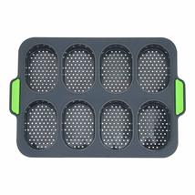 Baguette DIY Bakeware Small Bread Baking Silicone Mold Cake Pan Baking Mould(dar - £14.88 GBP