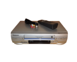 Panasonic PV-4524 Hi Fi Stereo VHS VCR with Remote, Cables &amp; Hdmi Adapter - £138.79 GBP