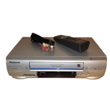 Panasonic PV-4524 Hi Fi Stereo VHS VCR with Remote, Cables &amp; Hdmi Adapter - £141.33 GBP
