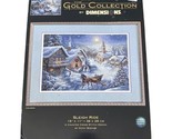 Dimensions Gold Sleigh Ride Cross Stitch Kit #8689 Nicky Boehme 15 x 11 ... - £60.28 GBP