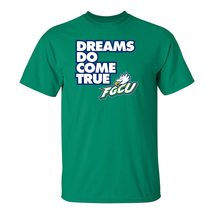 FGCU Florida Gulf Coast Eagles Dreams Do Come True T Shirt - Small - Royal - £18.76 GBP