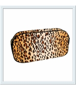 Lancome Cosmetic Bag with Leopard Print, Zippered Makeup Pouch, Travel A... - £4.72 GBP