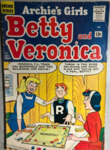 BETTY &amp; VERONICA #101 (1964) Archie Comics Monopoly game cover VG+ - £11.86 GBP