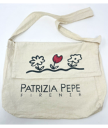 Patrizia Pepe Firenze Messenger Cloth Tote Bag Crossbody - €17,26 EUR