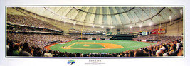 1998 Tampa Bay Rays Tropicana Field First Pitch Unframed Panoramic Poster #2010 - £38.63 GBP