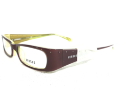 Versus Da Versace Vista Montature MOD.8037 552 Verde Viola Borchiato 50-16-130 - £52.03 GBP