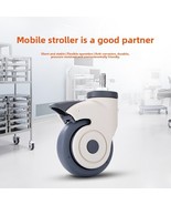 3&quot; 4&quot; 5&quot; medical single wheel casters with universal full brake screw fi... - €7,01 EUR+