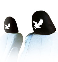 FOR Toyota New Eagle Design Interchangeable Car Seat Headrest Covers Set - £12.10 GBP