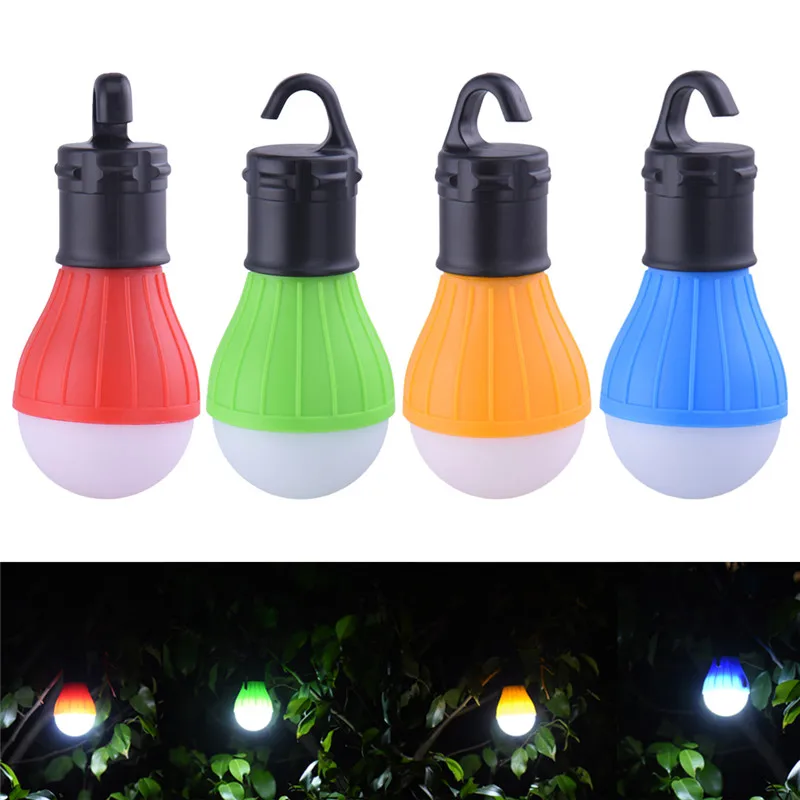 3 LEDs Outdoor Camping Tent Hanging Adventure Lanters Lamp Portable LED ... - £11.35 GBP