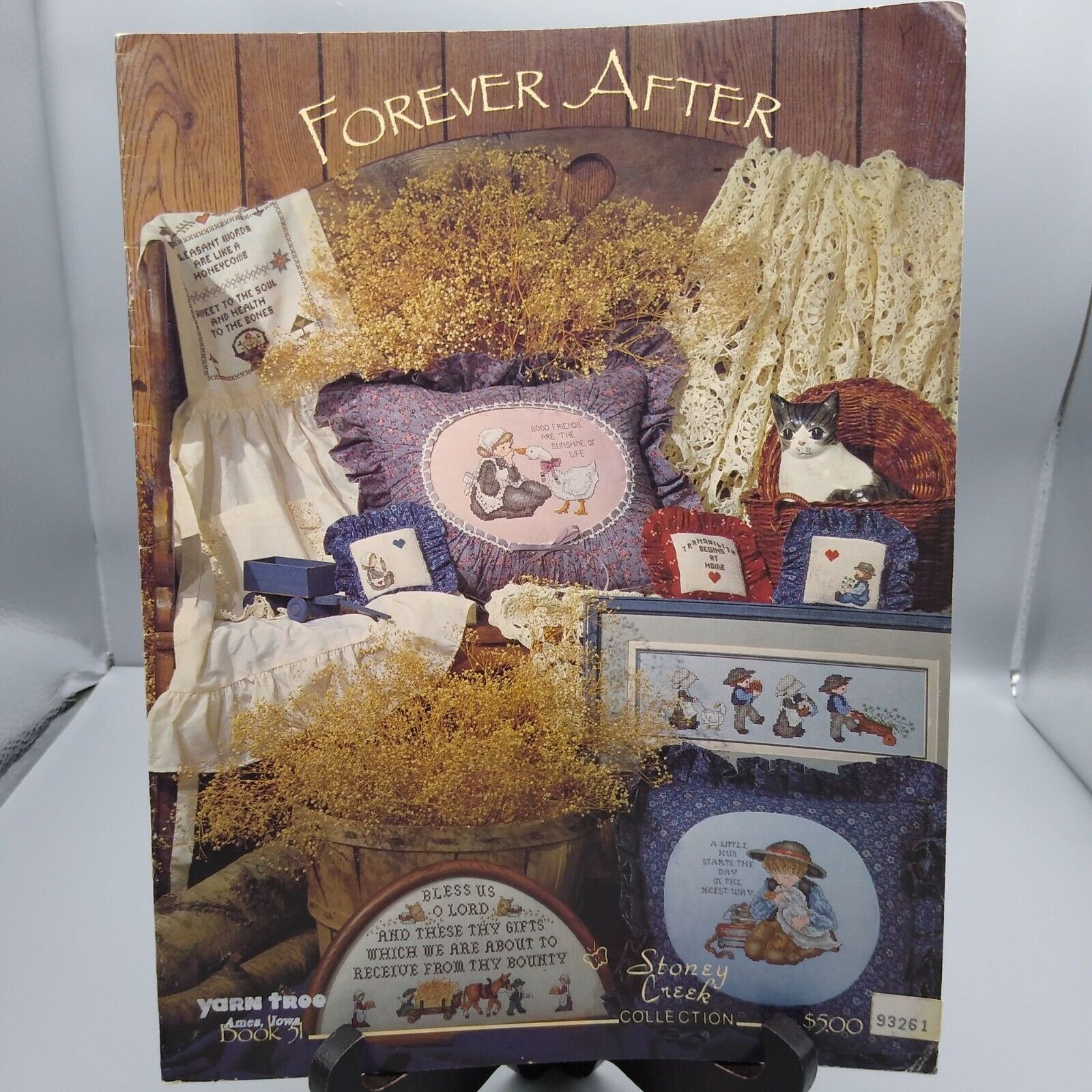 Vintage Cross Stitch Patterns, Forever After, 1986 Stoney Creek Collection Book - $7.85