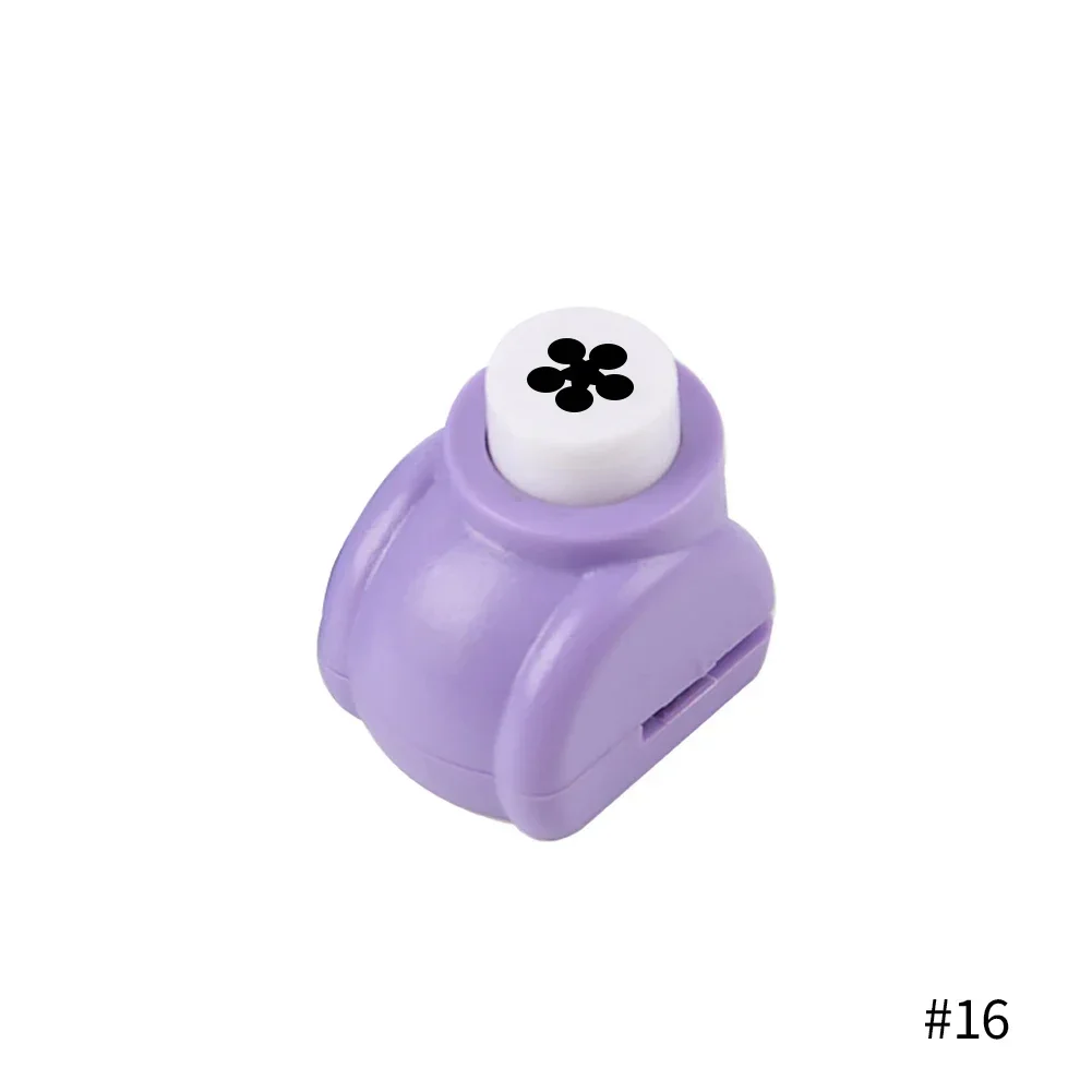 24 Puncher Shape Mini Scrapbook Punches Handmade Cutter Card Craft Hole -16 - $3.22