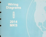 2014 Lincoln MKS Elettrico Cablaggio Diagramma Negozio Manuale Riparazio... - £35.88 GBP
