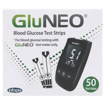 GluNEO Blood Glucose Test Strips x 50 - £15.44 GBP