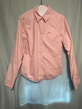 The Classic Le Tigre Pink Button Up Women’s Size L - READ - $19.80