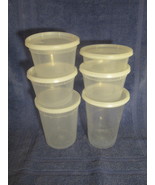 6 clear food storage containers - £3.14 GBP