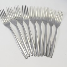 International New Dawn Dinner Forks 7-1/2&quot; Stainless  Lot of 9 - $33.31
