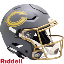 Chicago Bears Helmet Riddell Authentic Full Size SpeedFlex Style Slate Alternate - $1,032.60 CAD