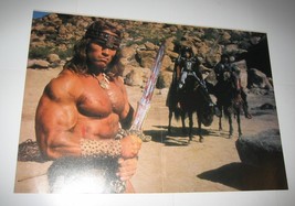 Conan Poster #13 w/ Bloody Sword and Wilt Chamberlain Bombaata Destroyer Movie - £31.45 GBP