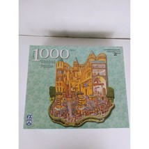 FX Schmidt Royal Festival Castle Al Lorenz Shaped 1000 Piece Jigsaw Puzzle - £16.71 GBP