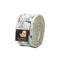 Moda ON THE GO 40 2.5&quot; Quilt Fabric Strips 20720JR Jelly Roll - Stacy Iest Hsu - £27.36 GBP