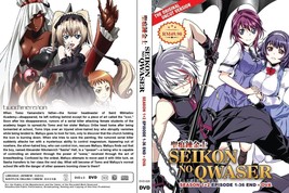 ANIME DVD~UNCUT~Seikon No Qwaser Stagione 1+2(1-36Fine+OVA)Sub inglese e... - £19.89 GBP
