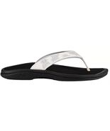 OluKai Women&#39;s ‘Ohana Sandals BRIGHT WHITE Shoes Flip-Flops Size 10 - $62.29 CAD