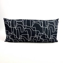 Ikea Hasthage Hästhage Cushion Black 12&quot;x24&quot; New 105.504.74 Horse - £14.76 GBP