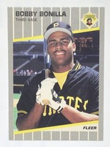 1989 Fleer #203 Bobby Bonilla Pittsburgh Pirates MLB Baseball Card - £0.77 GBP