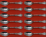 Burgundy by Reed and Barton Sterling Silver Place Soup Spoon Set 12 pcs ... - $1,424.61