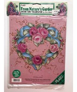 Ribbons and Roses From Nature&#39;s Garden Iron-on Transfer New - £6.23 GBP