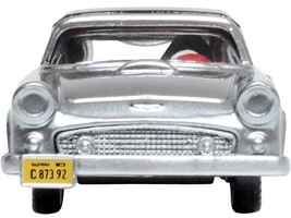 1956 Ford Thunderbird Gray Metallic with Raven Black Top 1/87 (HO) Scale Diecas - £19.20 GBP