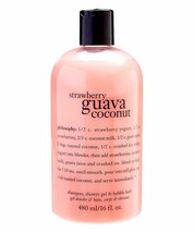 Philosophy Strawberry Guava Coconut 3 in 1 Shower Gel Body Wash 16 oz - $24.00