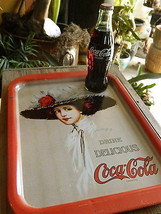 Coca Cola 1971 Hamilton King Serving Tray Sign - $22.90