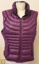 Bernardo Goose Down Quilted Puffer Vest Size - XL Purple - £31.88 GBP