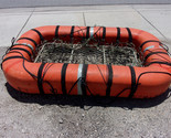 Offshore USCG commercial 25 man Life Raft, rigid fiberglass/foam 58&quot;x90&quot; - $2,475.00