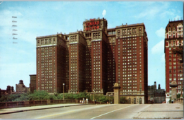 The Conrad Hilton Hotel Chicago Illinois Postcard Posted 1955 - £4.05 GBP