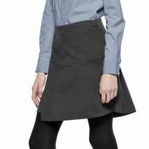 NWT Thakoon Charcoal Ponte Faux Wrap A-Line Skirt - Women&#39;s Small S - £31.63 GBP