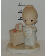 1984 Precious Moments Enesco Love Never Fails #12300 Teacher Report Card... - $36.31 CAD