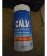 Natural Vitality Calm Orange Gummies 120 Pc (L8) - £17.17 GBP