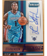 Lance Stephenson 2014-15 Panini Threads Signage 89/100 Auto Pacers Horne... - £7.84 GBP