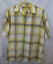 Men’s Enyce Clothing Co  plaid short sleeve button down Size L - £15.73 GBP
