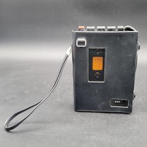 Vintage Sony TC 55 Tape Portable Metal Cassette Recorder W/Leather Case ... - $74.24