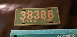 Vintage 1950’s NEVADA BICYCLE LICENSE PLATE - $55.99