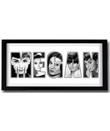 AUDREY HEPBURN Personalised Name Print Art - High Quality Frame Included - €31,16 EUR