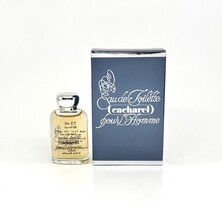 CACHAREL POUR HOMME MEN&#39;S EAU DE TOILETTE  7.5 ml 0.25 floz. MINIPERFUME... - $12.00