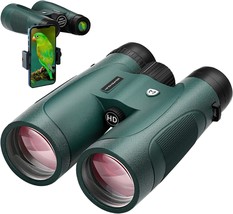 15X52 Hd Binoculars For Adults High Powered With Upgraded Phone Adapter ... - £99.02 GBP