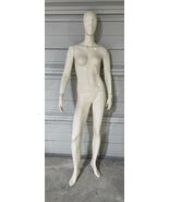 Fiberglass Standing Female Mannequin Only - $74.25